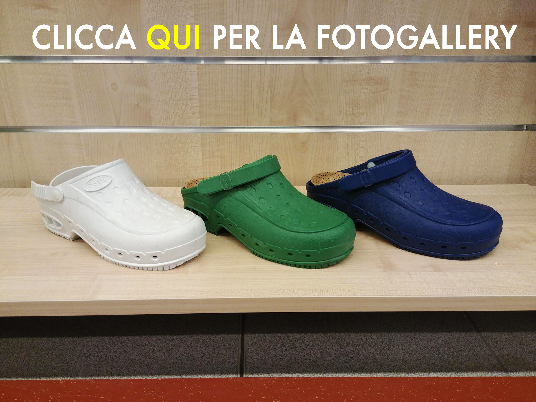 Scarpe sanitarie 2024 dr scholl